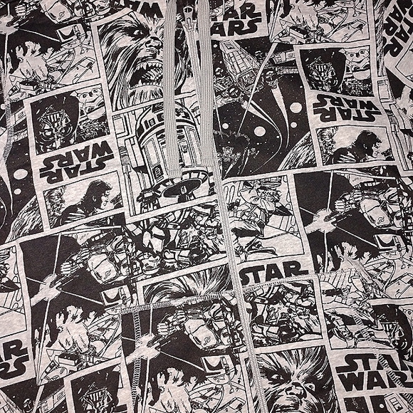 Star Wars zipper hoodie sweat shirt. - Picture 8 of 11